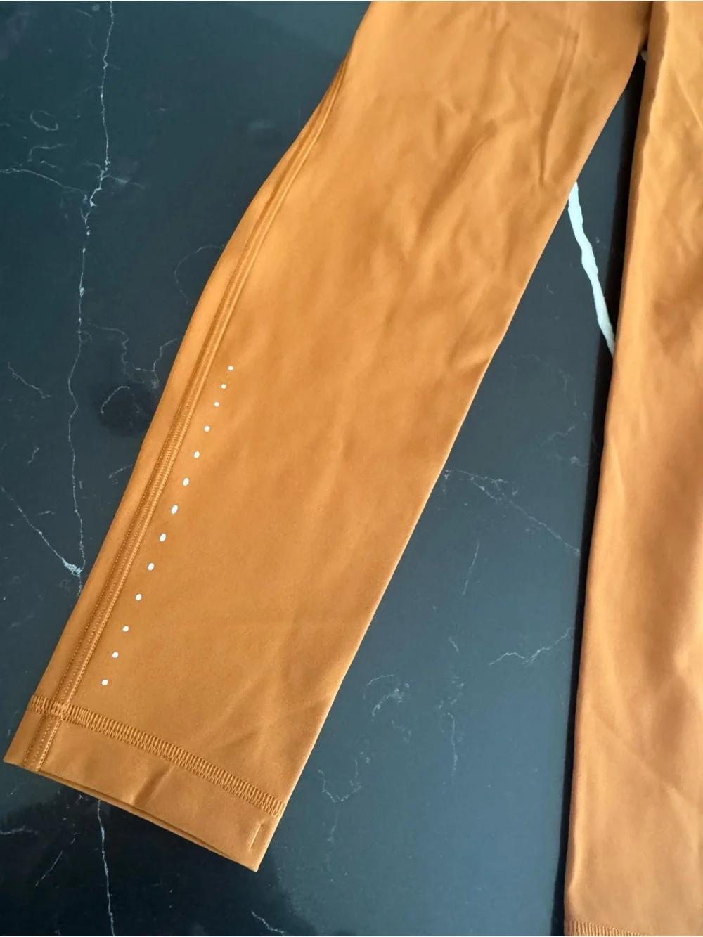 lululemon athletica Rust/Orange Leggings